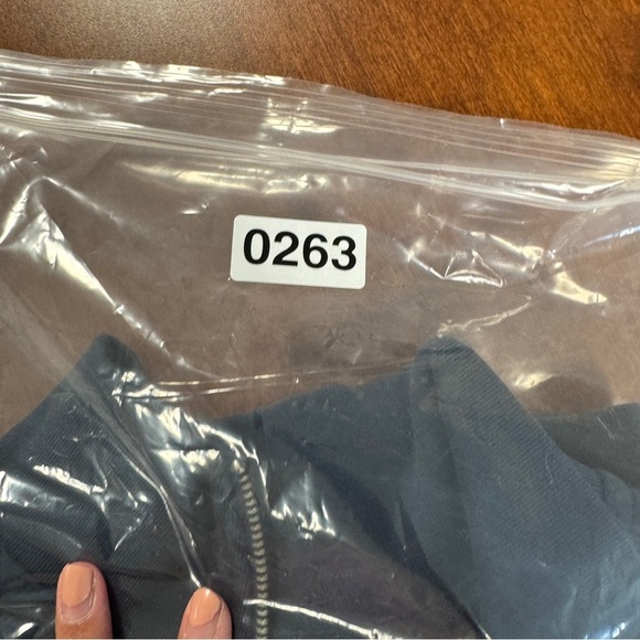 Lindbergh Men's Navy Blue Half Zip Sweater Scandinavian Minimalist Pullover - Picture 16 of 16